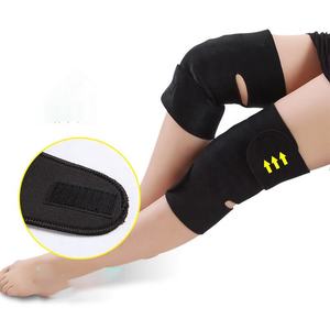 Attelle de soutien magnétique ajustable en tourmaline pour genou, coussinet de thérapie anti-froid pour l'arthrite, ceinture élastique protectrice pour coude et genou - Product Image 3