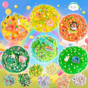 Kit de slime Capybara avec slime Bingsu transparent Cloud Butter, breloques, additifs, cartes cadeaux, cadeaux de fête, vente en gros, OEM, ODM, fourniture d'usine - Product Image 4
