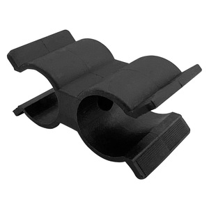 Collier de serrage double en nylon noir 22mm-25mm pour bateau, quincaillerie marine pour réparation et remplacement - Product Image 4