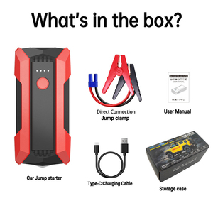 Arrancador de Coches de 1500A de Pico, Batería Portátil de 20000mAh y 12V con <span class=keywords><strong>Pinzas</strong></span> de Seguridad Inteligentes para Motores de Gasolina y Diésel - Product Image 4