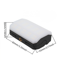 Lanterne trépied de camping 4500 Mah lumière de camp LED rechargeable pliable avec jambes réglables batterie externe équipement d'extérieur portable