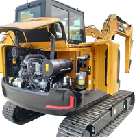 Excavator Multifungsi SANY SY60C 6 Ton dengan Saluran Hidrolik Tambahan yang Kompatibel untuk Aksesori Breaker, Grapple, dan Auger
