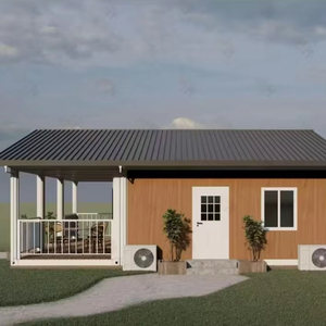 Portátil Modular Living Tiny Mobile Home Prefab Desmontable Container House Dormitorio de alta calidad con baño e inodoro - Product Image 1