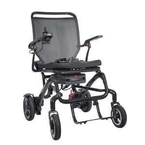 Fauteuil roulant en fibre de carbone ultra léger de 13,5 kg, résistant à la pression et pliable, batterie électrique longue portée de 20 Ah, pour adultes - Product Image 1
