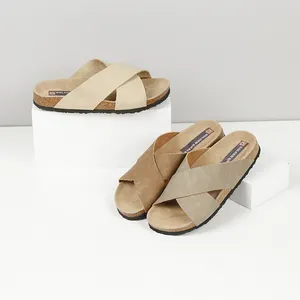 Hot Sale Classic Summer Sandals Ladies Comfort Casual Cork Flip-Flops Flat Slippers sandals for ladies