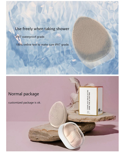 Dispositivo Profesional de Limpieza Facial Recargable, Masajeador Exfoliante Eléctrico Sónico de Silicona ABS - Product Image 4