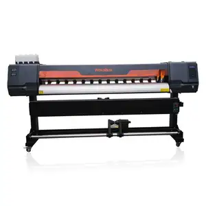 Indoor and outdoor high resolution flex banner printer large format 1.3/1.6/1.8/2.5/3.2m xp600/i3200 eco solvent printer