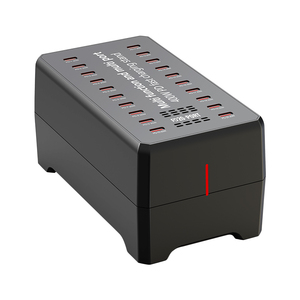 <span class=keywords><strong>Chargeur</strong></span> rapide GaN PD 400W, <span class=keywords><strong>chargeur</strong></span> USB C 20 ports, station de charge intelligente, HUB de charge rapide pour <span class=keywords><strong>iPhone</strong></span>, ordinateur portable, tablette, téléphones Android - Product Image 2