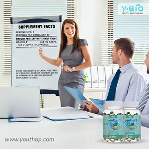 Cápsulas de Gel Suave de Vitamina E, Acetato de D-Alfa Tocoferol Premium, Sin Gluten, Sin OMG, para la Salud del Corazón, la Luminosidad de la Piel y el Cerebro - Product Image 6