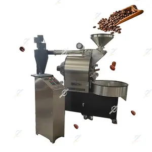 Diskon mesin Roaster kopi, dengan nampan pendingin komersial biji kopi 3 kg 6 kg