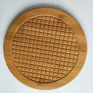Posavasos de Bambú con Forma de Pez, Antideslizante, Aislante del Calor, para Tazas y Tazones, en Promoción - Product Image 4