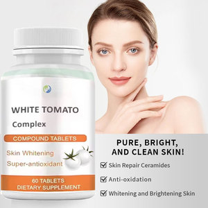 Ausreson OEM Vitaminas Perlas de Colágeno de Tomate Blanco Suplemento Blanqueador Piel Blanca Tabletas de Tomate Blanco - Product Image 3