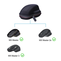 Étui de transport rigide en EVA, étanche et antichoc pour souris sans fil Logitech MX Master 3/Master 3S