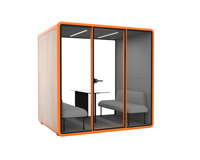 Flexspace 2023 nouvelle confidentialité insonorisée cabine téléphonique enregistrement sécurité lieu de travail bureau Pod bureau avec meubles à vendre