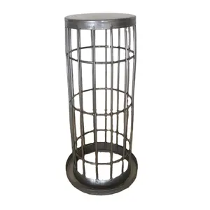 Galvanized treatment Dust Collector Bag Filter Cages with venturi