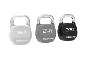Kettlebell fonctionnel en fonte pour CrossFit, gym, HIIT et entraînement explosif du corps entier - Product Image 3