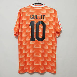 Camisetas Retro Vintage de 1988, 88 Van Basten, 96, 97, 98 Holanda, BERGKAMP, <span class=keywords><strong>Gullit</strong></span>, Rijkaard, 2000, 2008, Camisetas Clásicas de Fútbol - Product Image 3