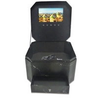 Écran LCD TFT 7 pouces 512 Mo Brochure écran d'affichage Lcd carte vidéo bijoux boîte-cadeau