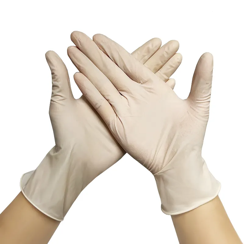 factory hot sale latex powder free glove detectable nitrile use disposable latex gloves