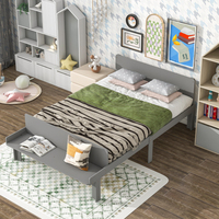 2024 Neue Materialien Modernes Europäisches Holzbett 140x200 mit Qualitätswaren Etagenbett