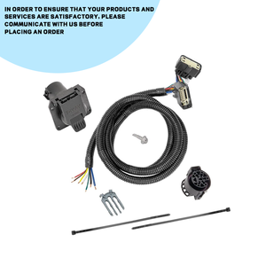 7-контактный жгут проводов для прицепа, комплект 56413 транспортных средств, стандарт для Ford F-150, Fit буксировочный жгут, 2015 2016, 2017, 2018, 2019 2020 нас - Product Image 6