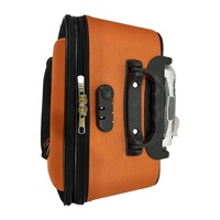 Ensemble de bagages à roulettes en nylon de luxe de 20 à 32 pouces, quatre pièces, sac de voyage extensible avec tailles de 24 et 28 pouces, style dessin animé assorti