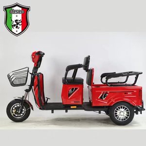 Triciclo Eléctrico Deseo de 2 Plazas con Carrocería Abierta para Pasajeros con Espacio de Carga - Product Image 1