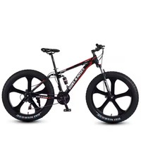 Vélo de montagne à pneus gras pour homme, 26 pouces, 21 vitesses, nouveau modèle 2024, achat en gros au meilleur prix