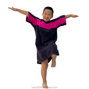 ผ้าขนหนูปอนโช7วันเสื้อคลุม300GSM มีฮู้ดเสื้อคลุมมีฮู้ดคอตตอน/ไมโครไฟเบอร์ออกแบบโลโก้ได้ตามต้องการ - Product Image 5