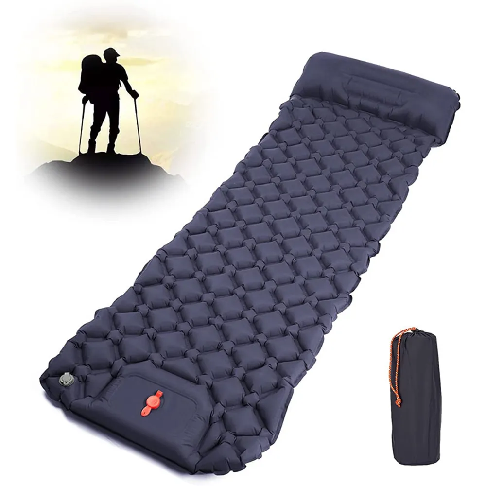 Tapis de voyage gonflable Compact et confortable ultraléger pour le Camping et la randonnée