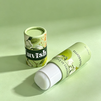 Prix d'usine, emballage biodégradable en papier kraft brun pour baume corporel déodorant, tube en papier pour baume à lèvres, flacon de parfum, conteneur en carton