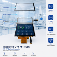 Modul Layar LCD TFT Sentuh Kapasitif 3,97 inci 480*800 IPS MIPI 700-Nit G+F+F FT7311 AR+AF Layar Sentuh untuk HMI Industri
