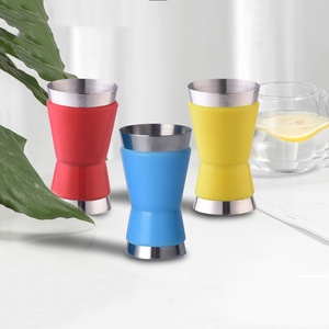 Vaso Medidor de Acero Inoxidable Resistente a Altas Temperaturas con Graduaciones en Onzas y <span class=keywords><strong>Mililitros</strong></span>, Vaso Medidor de Licor - Product Image 1