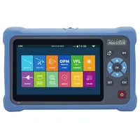 Réflectomètre à Fibre Optique Écran Tactile EXFO VFL OLS OPM Carte d'Événements Testeur de Câble Ethernet 12 en 1 DE1201 Mini OTDR