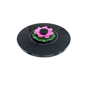 Solar Fountain Garden Floating Pond Aeration Pump With Lotus Design Solar Powered Water Feature For Outdoor Patio Decor - Product Image 5