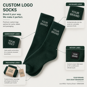 Wholesale Custom Logo Men's <b>Socks</b> Cotton Bamboo Compression <b>Socks</b> for <b>Running</b> Sports Athletic Fashion Casual <b>Socks</b> Supplier - Product Image 4