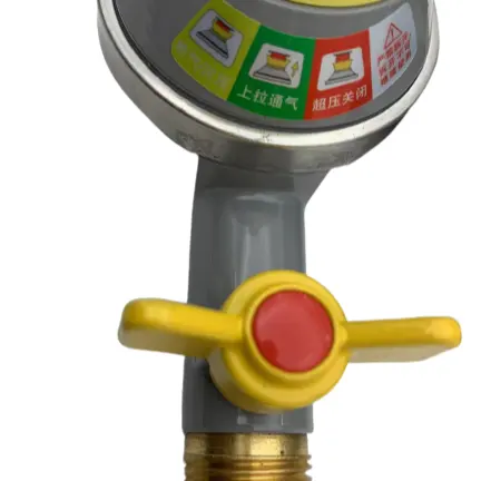 Natural Gas Self-Closing Valve Gas Pipeline Household Stove Front Air Leakage Protector Safety Self-Closing Valve Door
