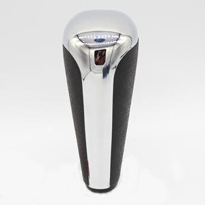 Pomo de Palanca de Cambios Automático para Peugeot Citroën, de Cuero con Acabado Electrochapado Brillante, Ergonómico - Product Image 2