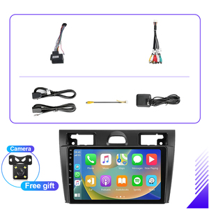 Rádio Do Carro Carplay Android 14 Auto Ford Fiesta MK5 2002-2008 Jogadores Multimídia Navegação GPS Receptor Estéreo Controle Central - Product Image 4