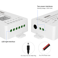 SP801E Contrôleur numérique programmable WiFi pour bande LED Pixel adressable 8A Sortie 4 canaux