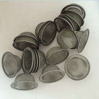 Disesuaikan 304 316 kawat baja tahan karat Filter layar Mesh bulat tutup saringan keranjang mangkuk