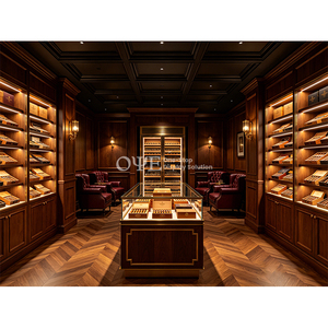 Conjunto de Equipos para Tienda de Cigarros de Lujo, Humidor de Cedro Español, Mueble Exhibidor para Cigarrillos - Product Image 4