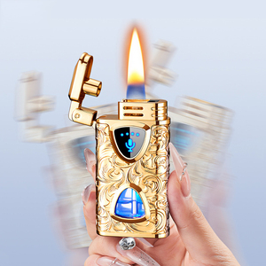 <span class=keywords><strong>ไฟ</strong></span><span class=keywords><strong>แช็</strong></span><span class=keywords><strong>ค</strong></span> HC509 เท<span class=keywords><strong>ค</strong></span>โนโลยีน้ำมันดำ <span class=keywords><strong>ค</strong></span>วบ<span class=keywords><strong>ค</strong></span>ุมด้วยเสียง ใช้เชื้อเพลิงน้ำ<span class=keywords><strong>มัน</strong></span>ก๊าด ตัวเ<span class=keywords><strong>ค</strong></span>รื่องโลหะลายนูน พกพาสะดวก <span class=keywords><strong>ไฟ</strong></span>เปิด - Product Image 2