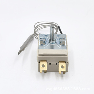 Liquid Expansion <b>Thermostat</b> 110C 75C Copper-Silver Alloy Contact Over-Temperature Protection Electric <b>Water</b> <b>Heater</b> Use - Product Image 1