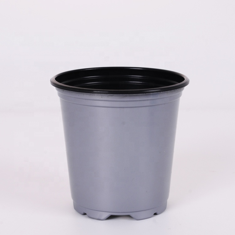 Одноразовый пластиковый двухцветный цветочный горшок TOPLAS PP