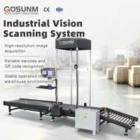 Système avancé de reconnaissance multi-étiquettes, fonction antistatique, tri haute capacité pour la réception automatisée des cartons et les données logistiques