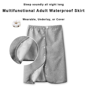Falda de Cama Impermeable al por Mayor con Botones a Presión, Almohadilla Lavable para Incontinencia, para Pacientes Mayores Postrados, a Prueba de Fugas Menstruales - Product Image 5