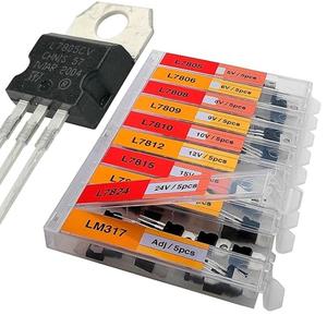 Nuevo Original en Existencia <span class=keywords><strong>EEEEE</strong></span> 10 Valores 50 Piezas Regulador de Voltaje Lineal Positivo Kit de Voltaje Externo LM317 L7805 L7806 L7808 L - Product Image 1
