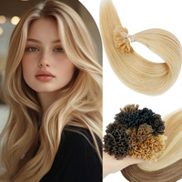 Extensions de cheveux à pointe plate en kératine de 12 à 20 pouces, cheveux vierges vietnamiens, extensions de cheveux à pointe plate en kératine, extensions de cheveux Remy
