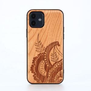 Custodia per telefono in legno serie di <span class=keywords><strong>Cover</strong></span> in legno massello con incisione personalizzata per <span class=keywords><strong>Iphone</strong></span> 15 pro max 14 - Product Image 3
